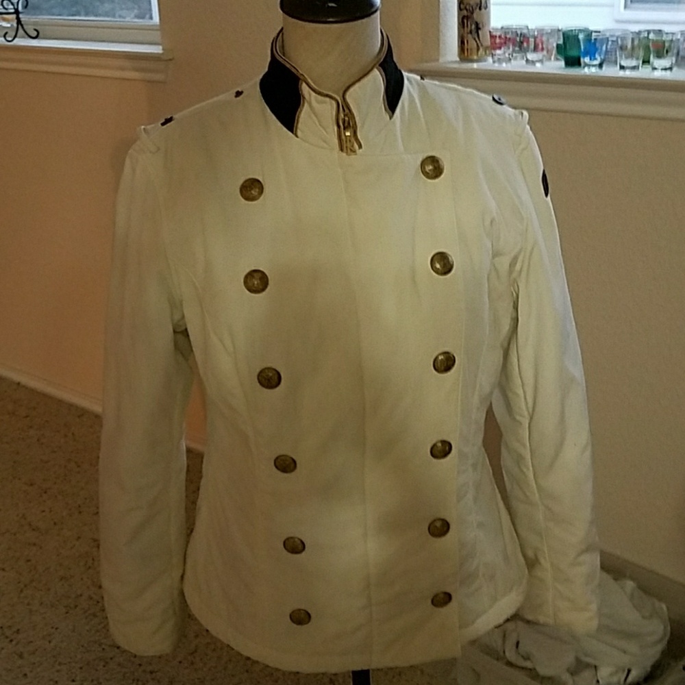 White jacket RL